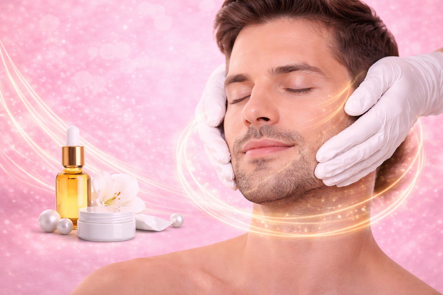 Gesichtsmassage